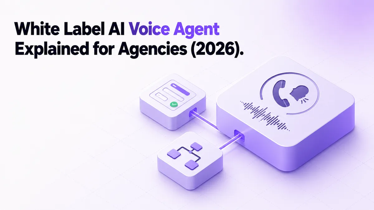 White Label AI Voice Agent Explained for Agencies (2026)