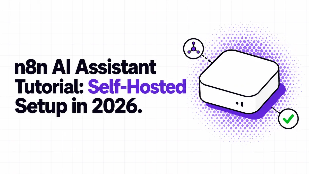 n8n AI assistant self hosted with scoped secrets and key rotation controls.