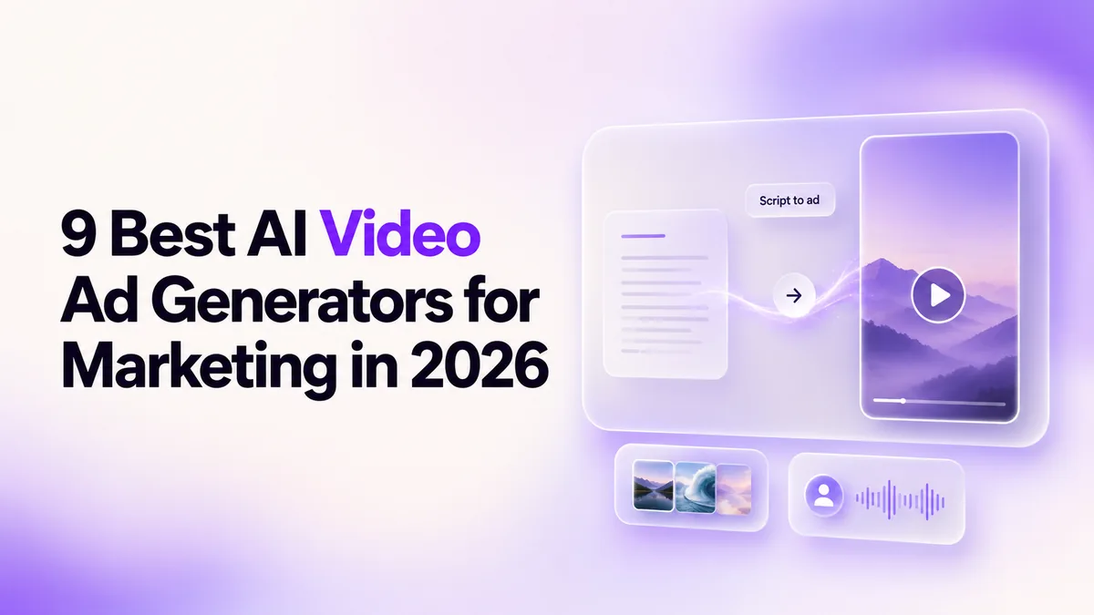 9 Best AI Video Ad Generators for Marketing in 2026