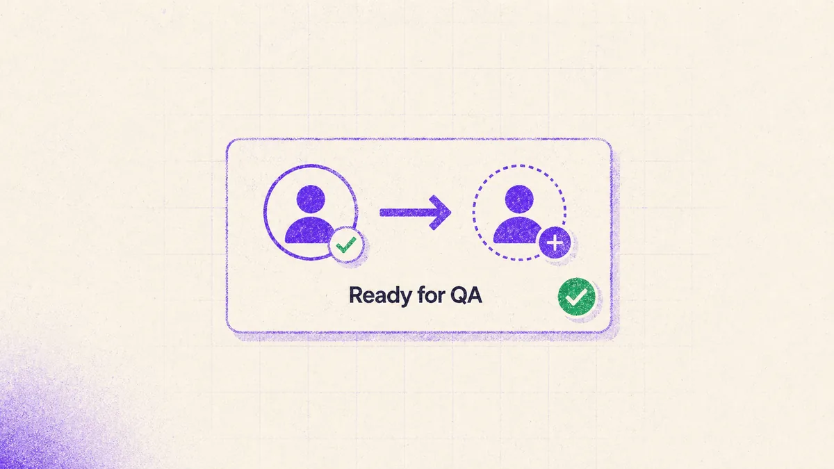 ClickUp automation workflow shows a status-based handoff between agency teams.