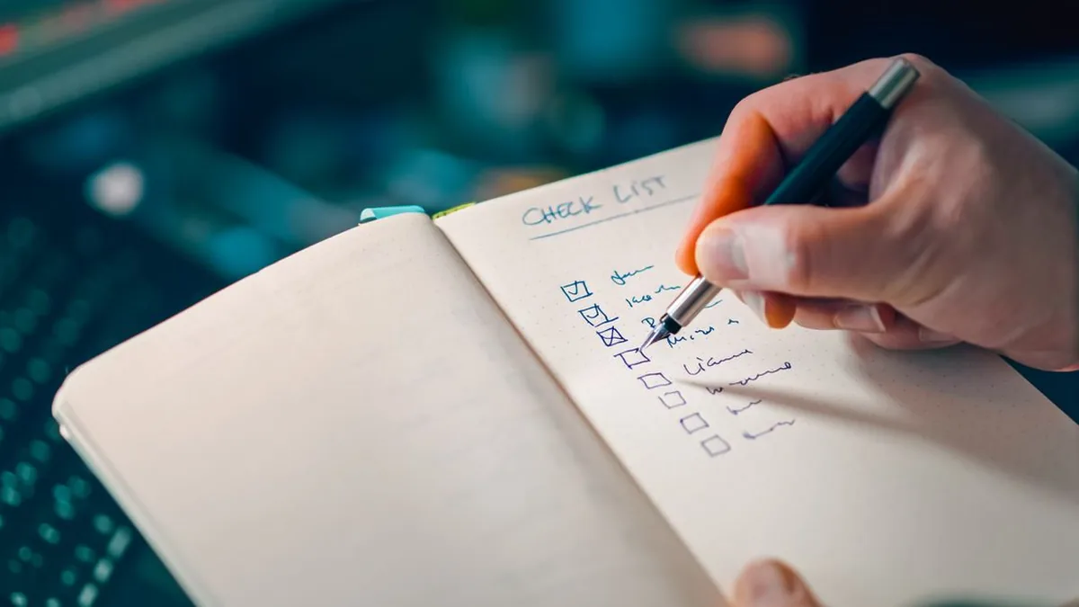 A project manager testing an automation with a sample task and a written verification checklist.