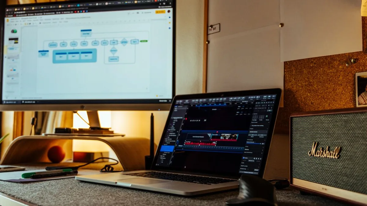 A project administrator configuring a structured workflow on a laptop in a calm office (Photo by João  Jesus, Pexels)