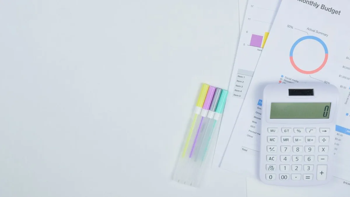 A spreadsheet with full task rows highlighted in distinct colors according to their current status (Photo by Kindel Media, Pexels)