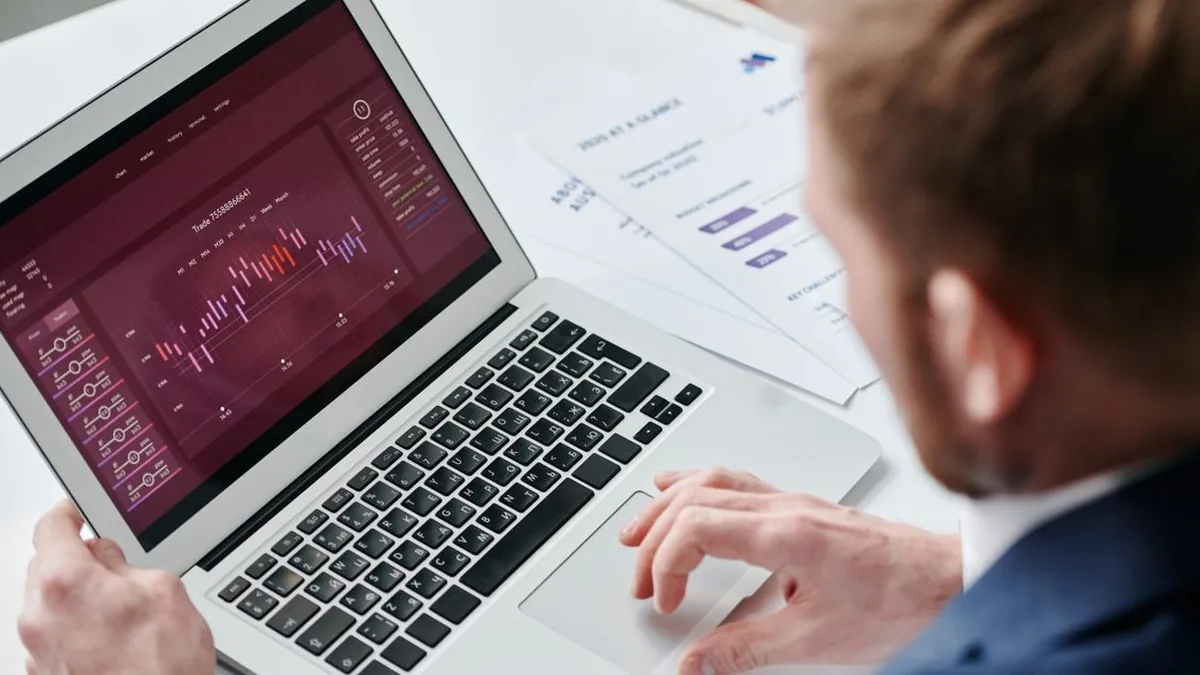 A corporate treasurer reviewing consolidated bank balances and cash movements (Photo by Tiger Lily, Pexels)