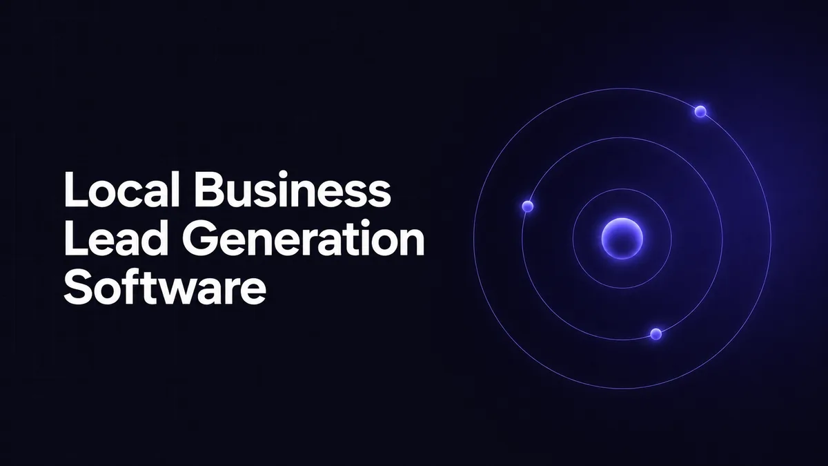 Local Business Lead Generation Software