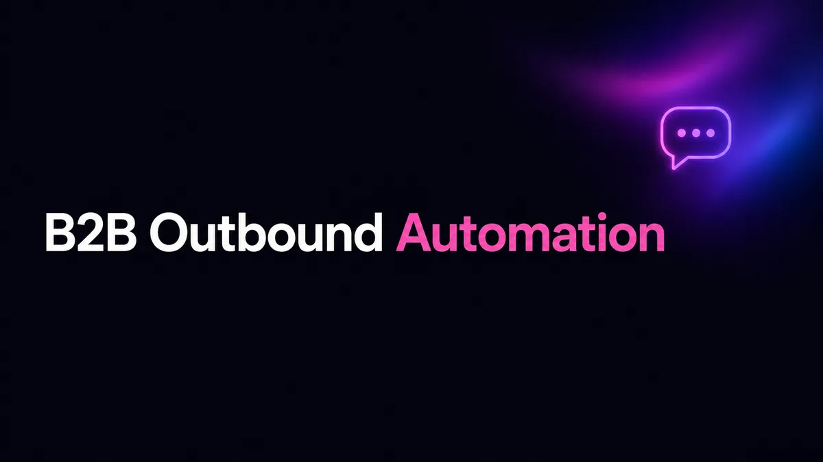 B2b Outbound Automation