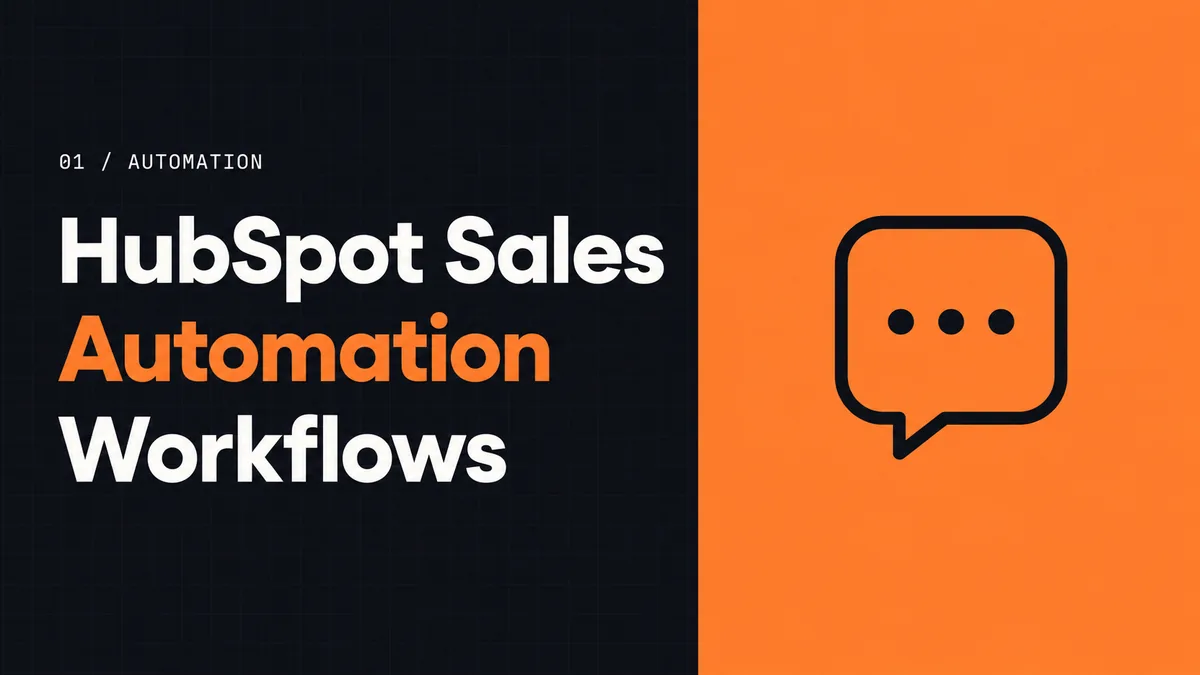 Hubspot Sales Automation Workflows