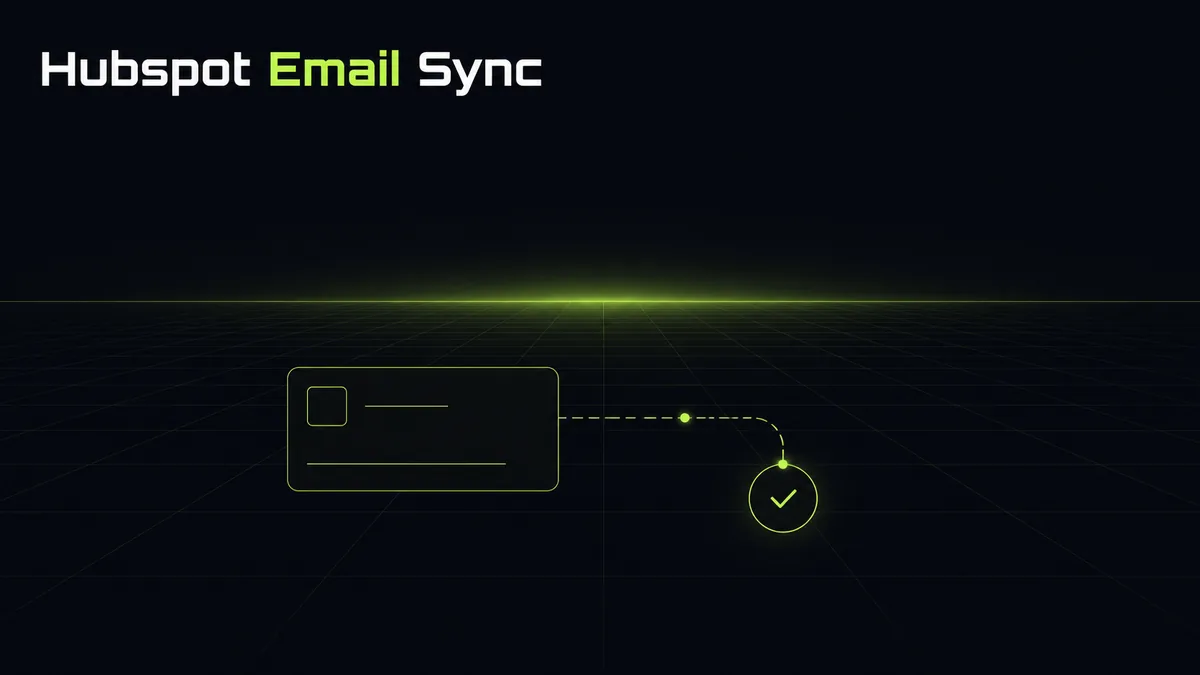 Hubspot Email Sync