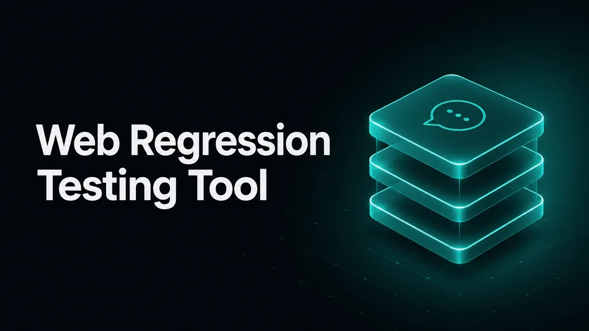 Web Regression Testing Tool