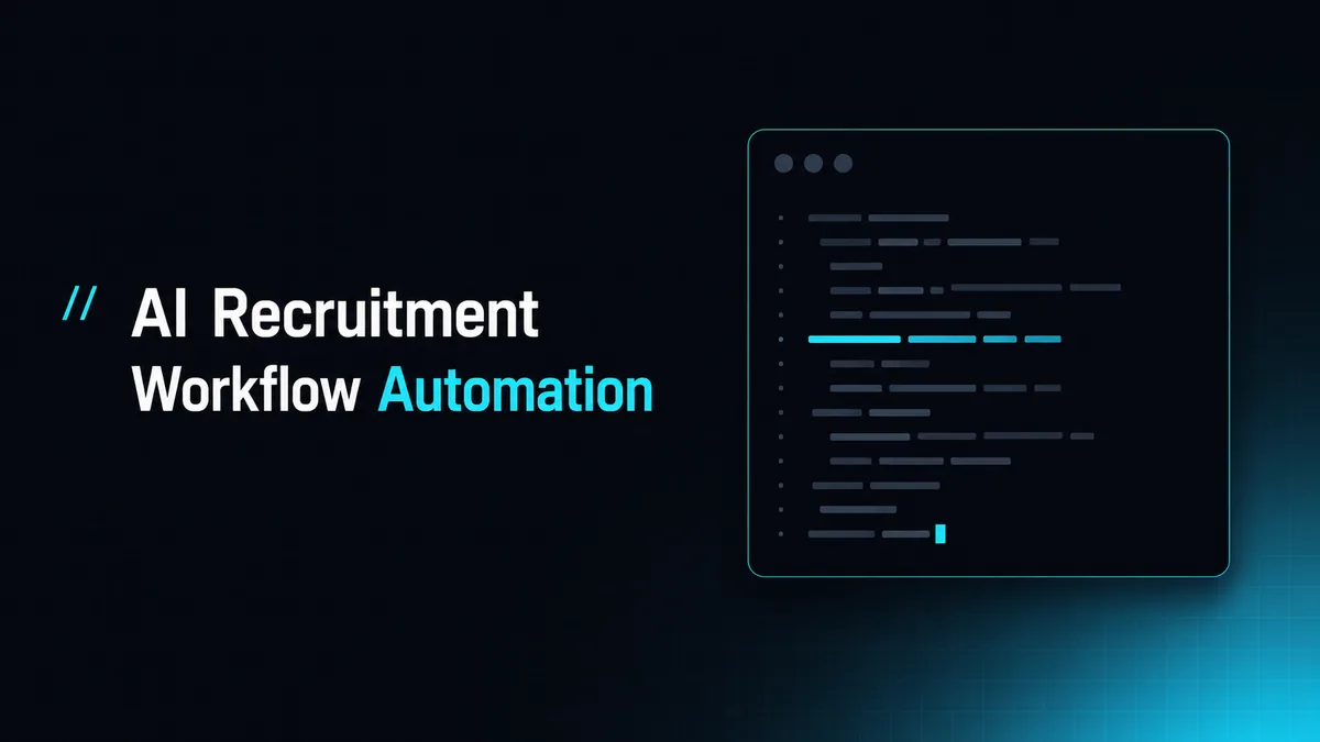 Ai Recruitment Workflow Automation